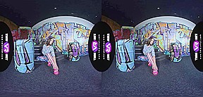 Crazy Masturbation In Club