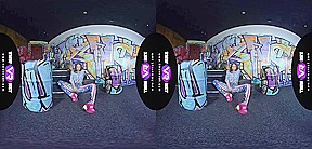 Crazy Masturbation In Club