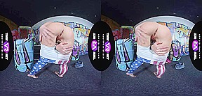 Crazy Masturbation In Club