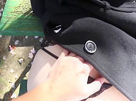 Crazy Outdoor adult scene