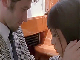 Crazy Rimming, Brunette xxx scene