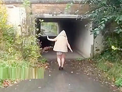 Crazy amateur flashers public masturbation and solo exhibit