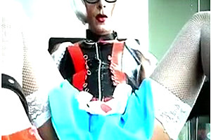 Crazy amateur shemale movie with Solo, Stockings scenes