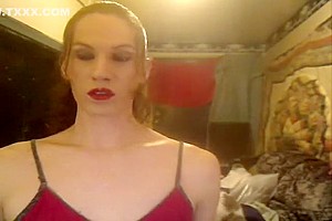 Crazy amateur shemale scene with Solo scenes