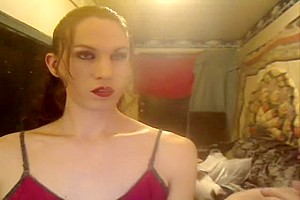 Crazy amateur shemale scene with Solo scenes