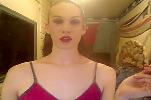 Crazy amateur shemale scene with Solo scenes