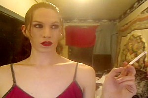 Crazy amateur shemale scene with Solo scenes