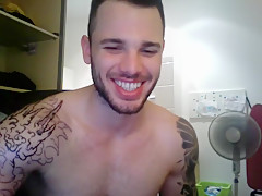 Crazy male in fabulous handjob, amateur homosexual xxx clip