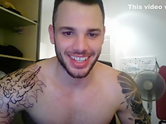 Crazy male in fabulous handjob, amateur homosexual xxx clip