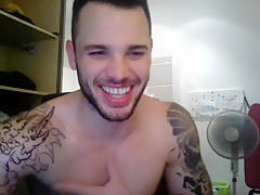 Crazy male in fabulous handjob, amateur homosexual xxx clip