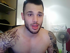 Crazy male in fabulous handjob, amateur homosexual xxx clip
