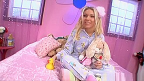 Crazy pornstar Aubrey Adams in fabulous blonde, facial porn video
