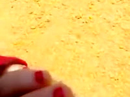 Crush bugs with red sandals