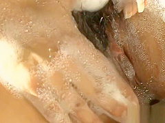 Cum-hole dildoed and fucked