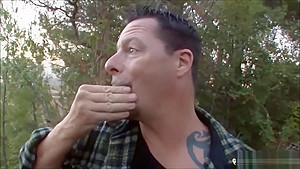 Curious teen 18+ Practices Blowjob Skills on Stepdad