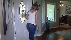 Curvy Milf Seduces And Dry Humps - Carmen Valentina And Young Boy