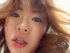 Curvy ass Japanese AV Model endures a good fuck