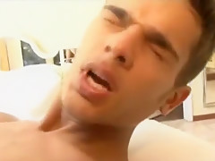 Cute Brazilian Boy Barebacked