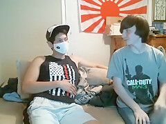 Cute Twink Gives Footjob And Gets Fucked