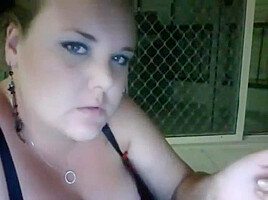 Cute bbw smoker