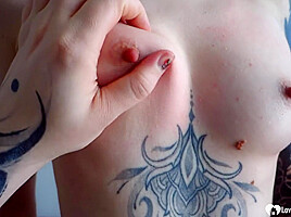 Cute elf babe rides a hard cock