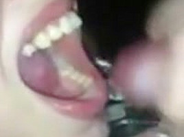 Danish Amateur Nadja Swallows Loads