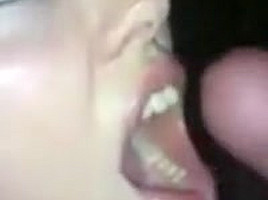 Danish Amateur Nadja Swallows Loads
