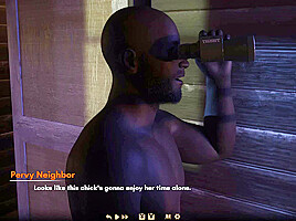 Darker The Hot Wife Home Alone And Her Pervy Neighbor With His Bbc Episode 5