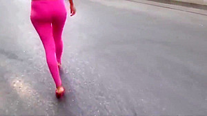 Delightful Amateur Blonde Bitch Receives Creampie By Tourist