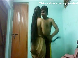 Desi Indian Bangla College Lovers Fucking at Home with Loud Moans