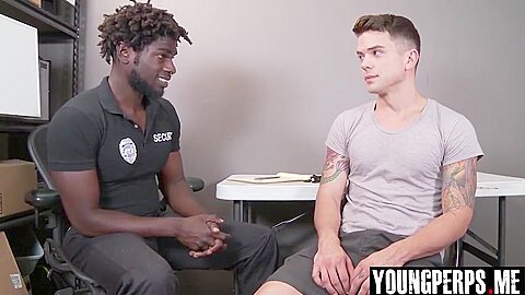 Devin Trez - Straight Perp Compromises And Gets Fucked By Officer