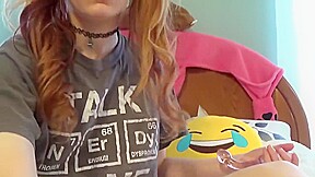 Dildoing my cunt on camera
