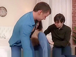 Dirt Poor Stud Allows Frisky Buddy To Pound His Ex-girlfrien