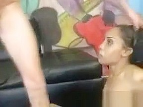 Dirty Black Ghetto Slut From White Cock Face Fuck