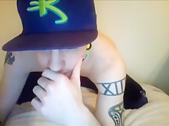 Doing my nightly thing