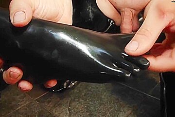 Domina Anna - anal foot