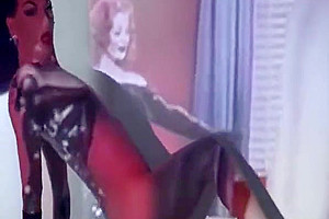 Drag Violet Bettie Shemale Music Video
