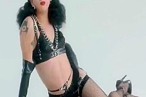 Drag Violet Bettie Shemale Music Video