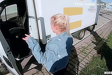 Driver Fucks A Blonde Stranger In The Middle Of The Road - Erik Everhard And Rossella Visconti