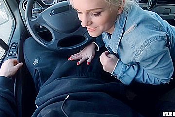 Driver Fucks A Blonde Stranger In The Middle Of The Road - Erik Everhard And Rossella Visconti