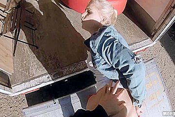 Driver Fucks A Blonde Stranger In The Middle Of The Road - Erik Everhard And Rossella Visconti