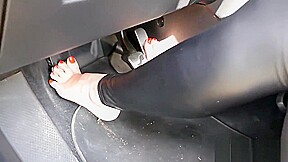 Driving Car in Heels