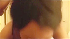 Ebony Blowjob and Cum eating