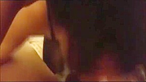 Ebony Blowjob and Cum eating