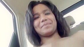 Ebony teen 18+ Sucks For Cum