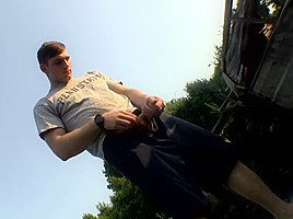 Elijah Returns For A Piss And Stroke - Elijah Knight - StraightNakedThugs