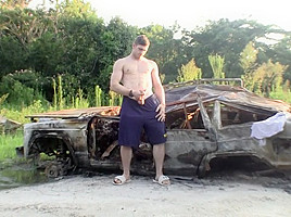 Elijah Returns For A Piss And Stroke - Elijah Knight - StraightNakedThugs