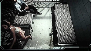 Eliza Jane fucking to get out of the psycho cage