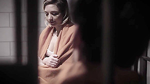 Eliza Jane fucking to get out of the psycho cage