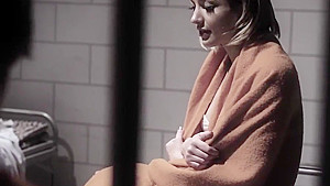 Eliza Jane fucking to get out of the psycho cage